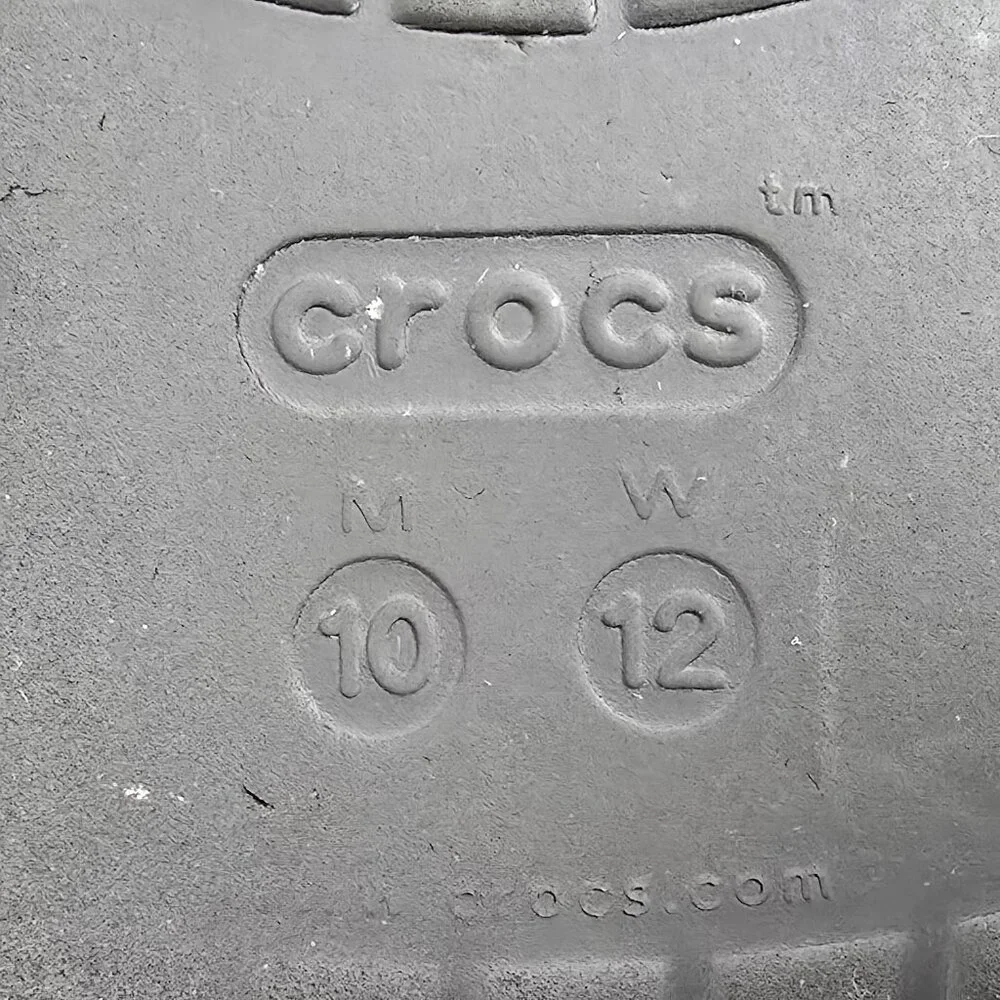 CROCS Classic‎ Slide Sandals Mens 10 / Womens 12 Tie Dye Multicolor Black Iconic